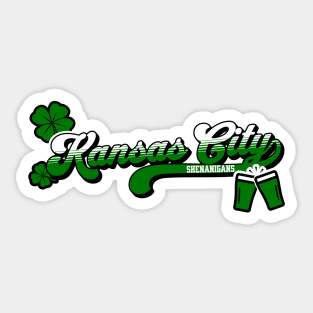 Kansas City Shenanigans Kansas City Irish St Patrick's Day Sticker